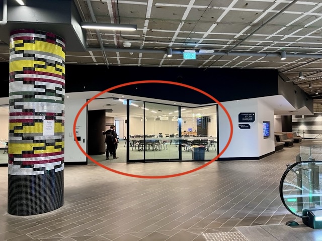 Interior view of the Megaflex 3 teaching room